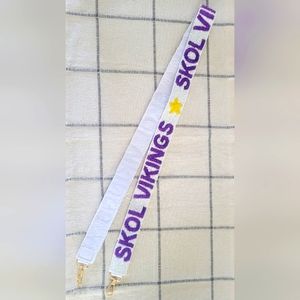 Custom Minnesota Vikings Purse Strap
